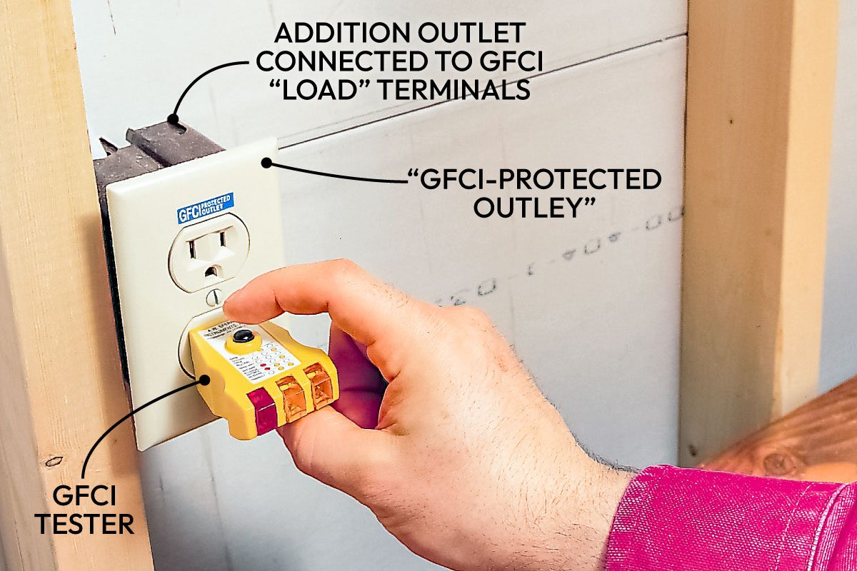 Gfci Plug Receptacle How To Install Gfci Outlets