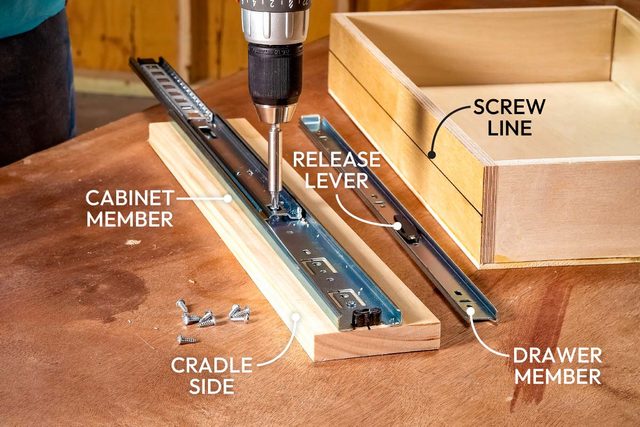 How To Build Under Cabinet Drawers & Increase Kitchen Storage