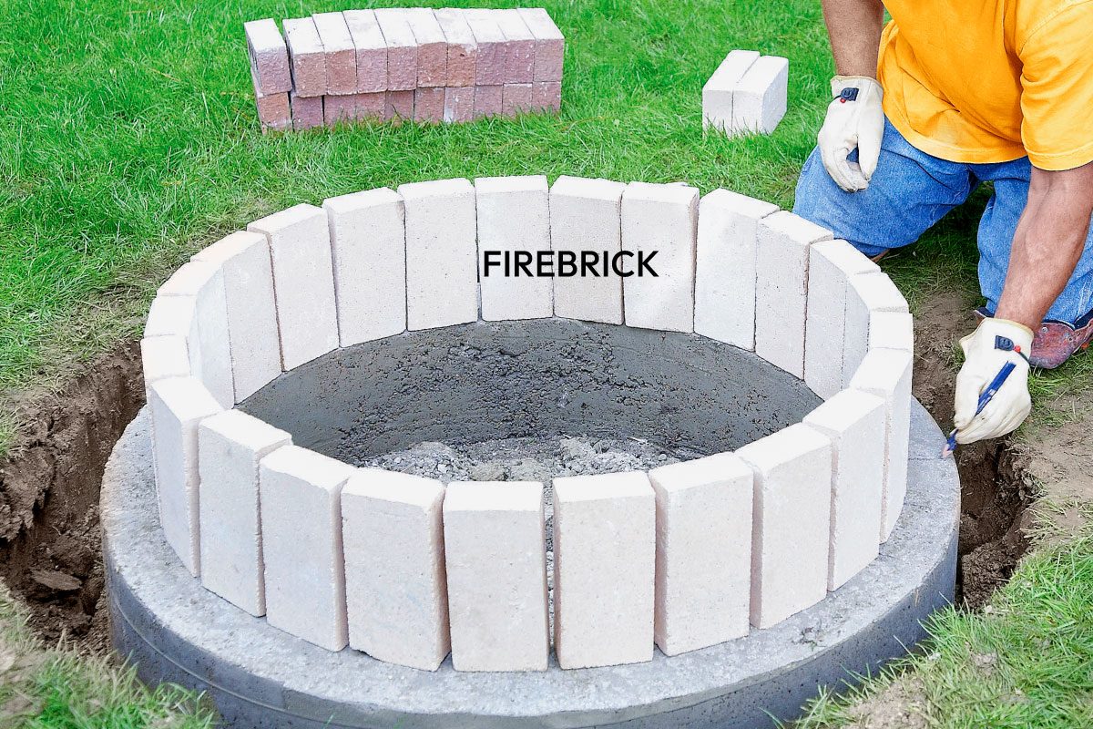 How To Build A Brick Fire Pit 