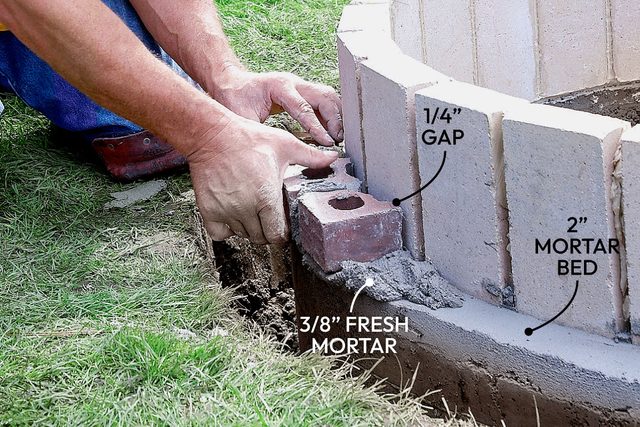 How To Build A Brick Fire Pit