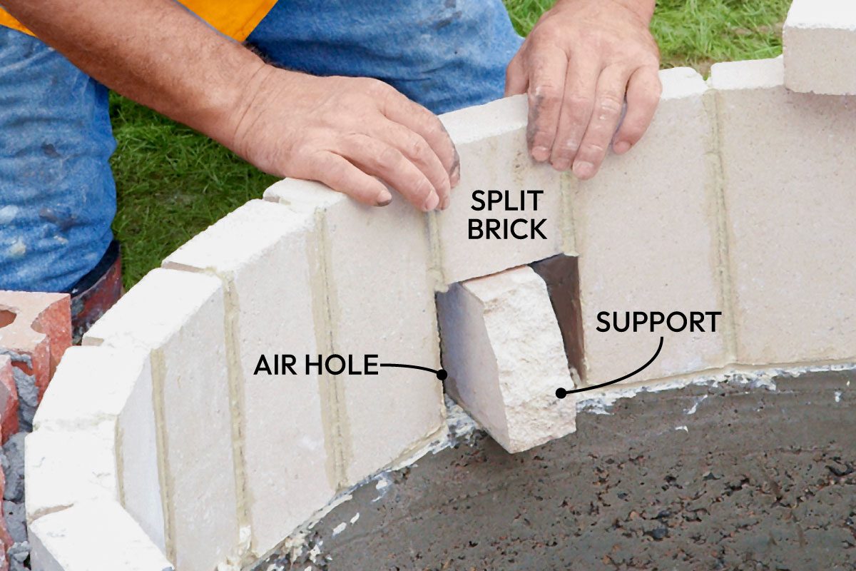 How To Build A Brick Fire Pit 