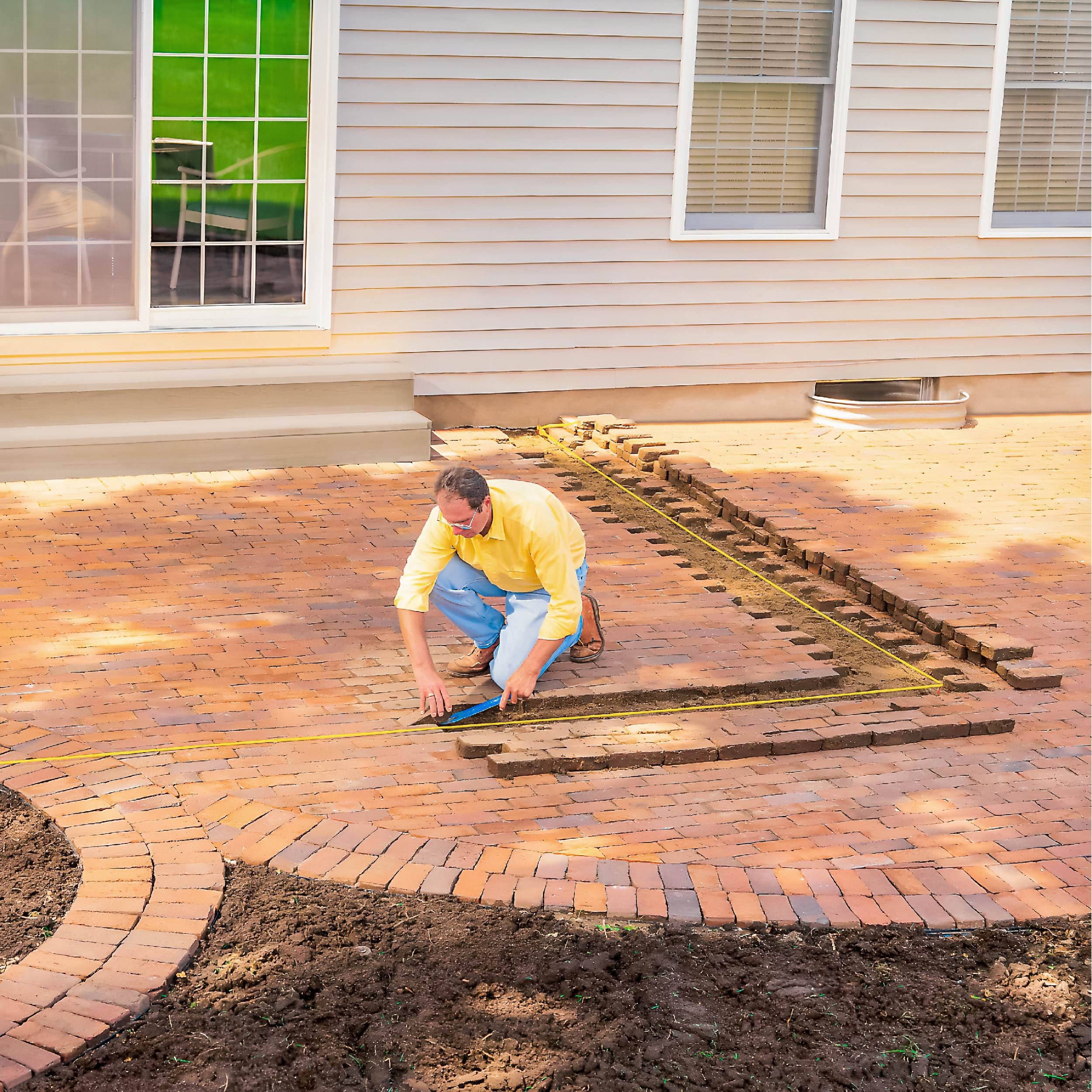 Remove the Pavers