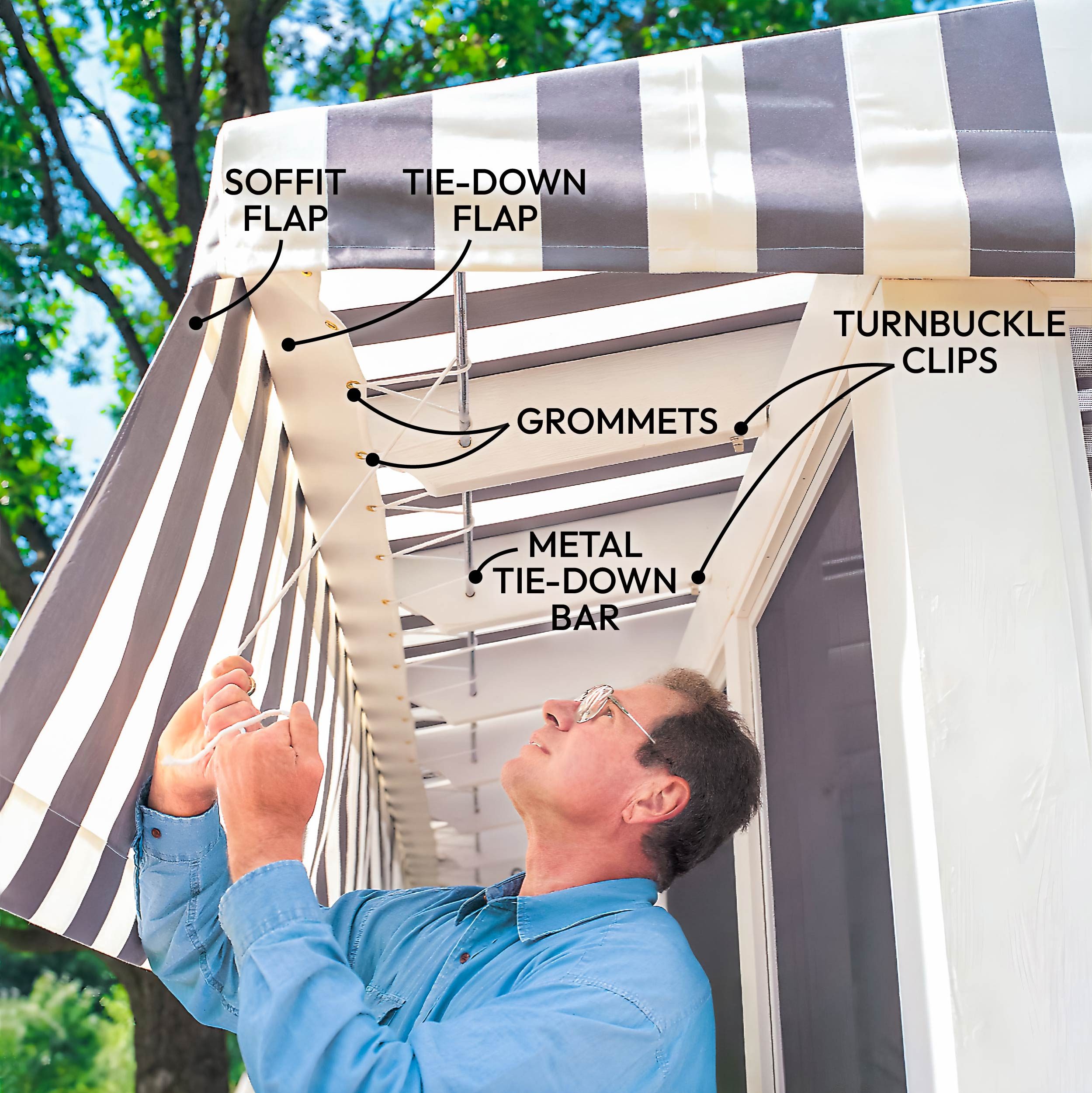Install the Awning