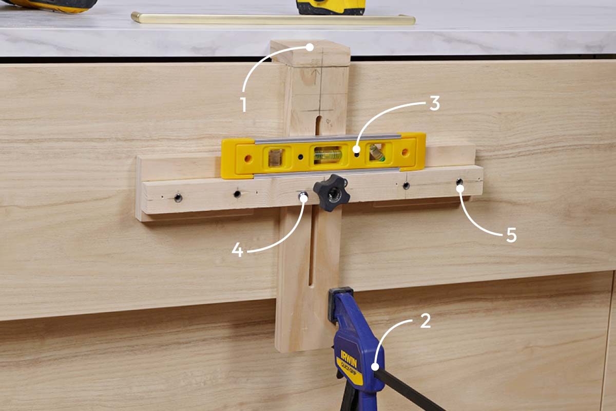 How To Install Cabinet Handles And Knobs