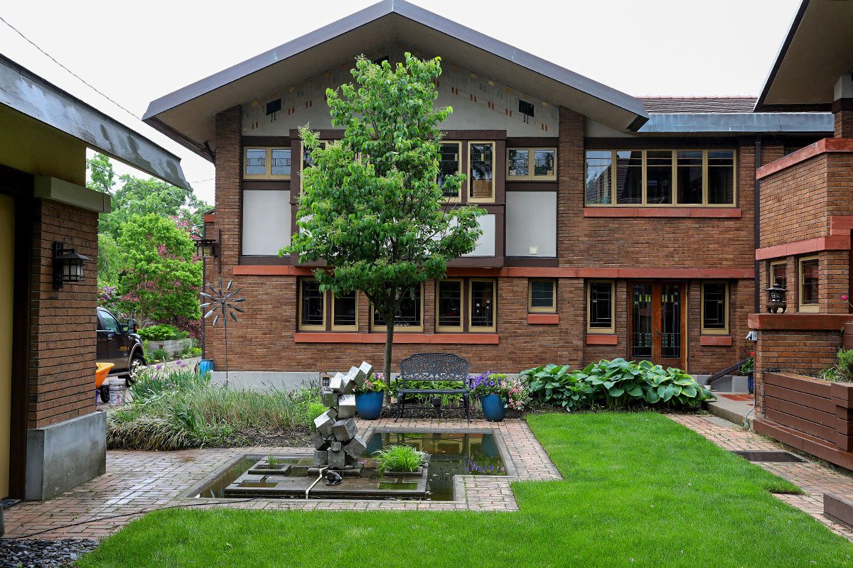 Frank Lloyd Wright-Designed Home