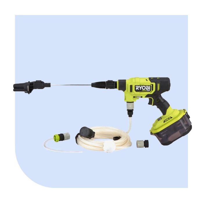 Fall Cleanup Just Got Easier Ryobi One+ 18v Cordless Cold Water Power Cleaner
