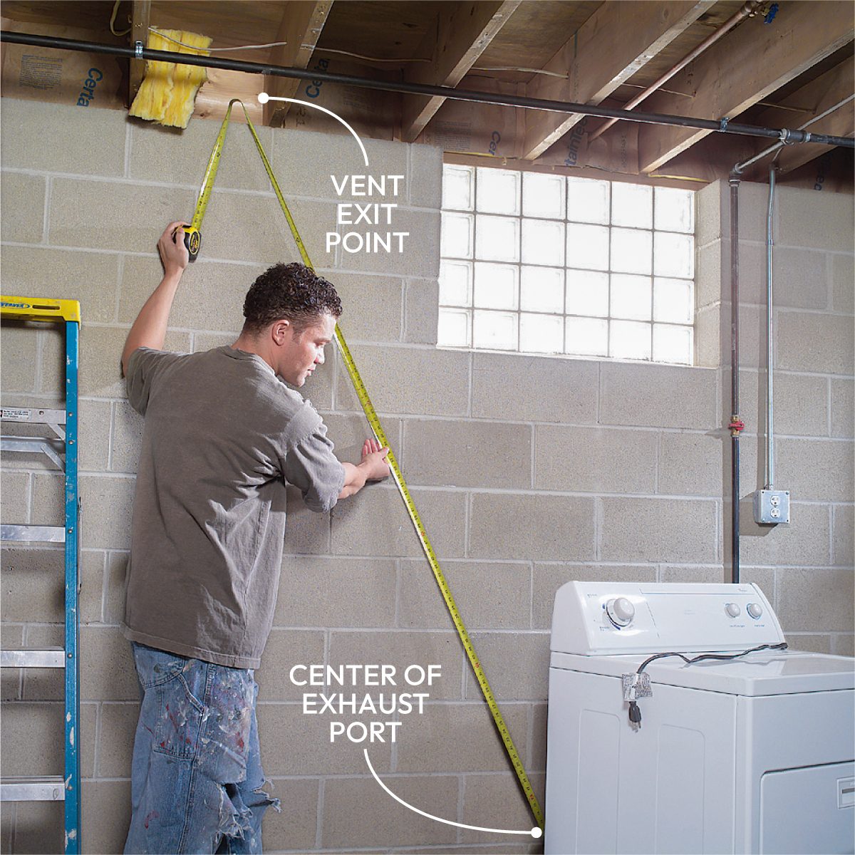 How To Hook Up And Install Dryer Vents Fh04dja 03165 001 Ai