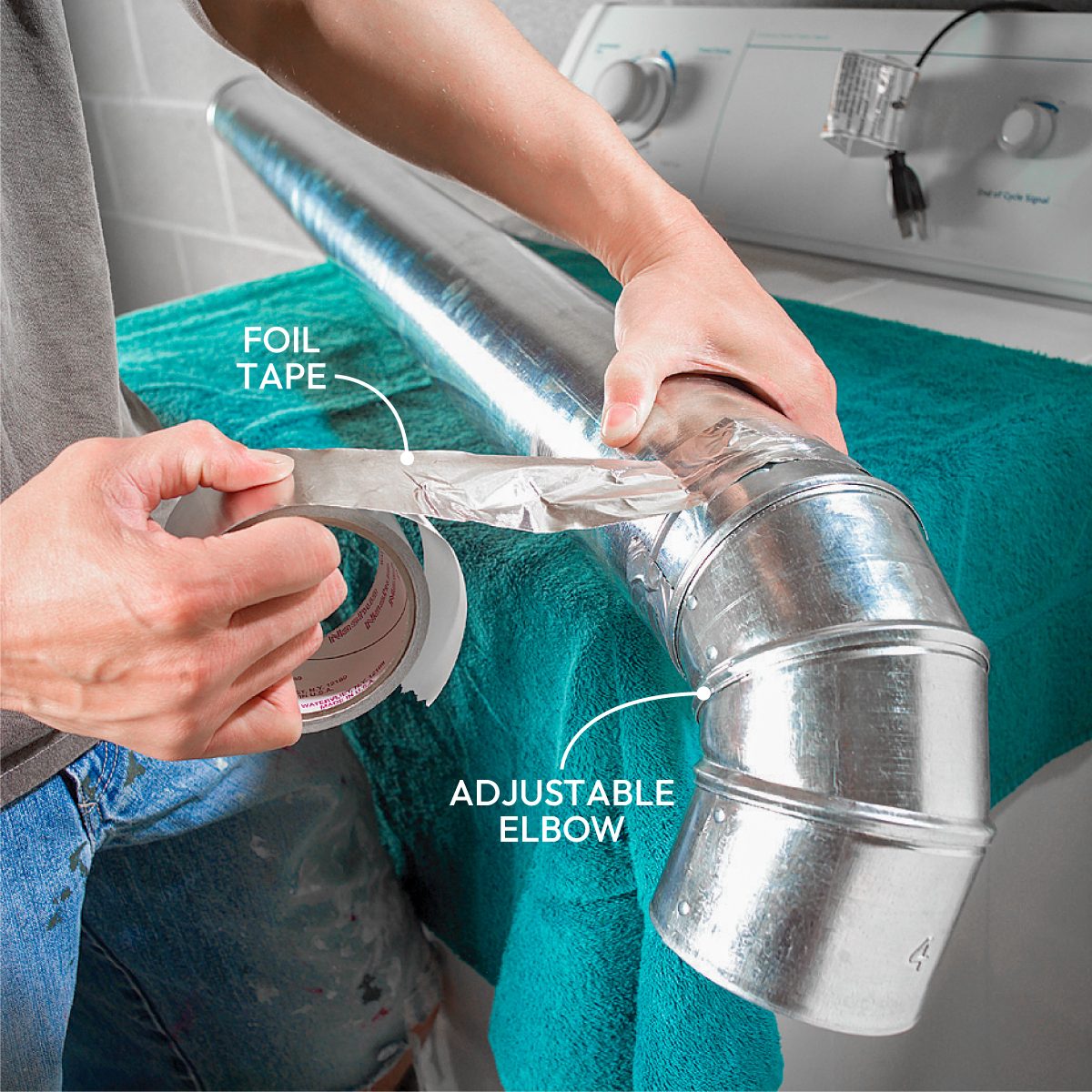 How To Hook Up And Install Dryer Vents Fh04dja 03165 005 Ai