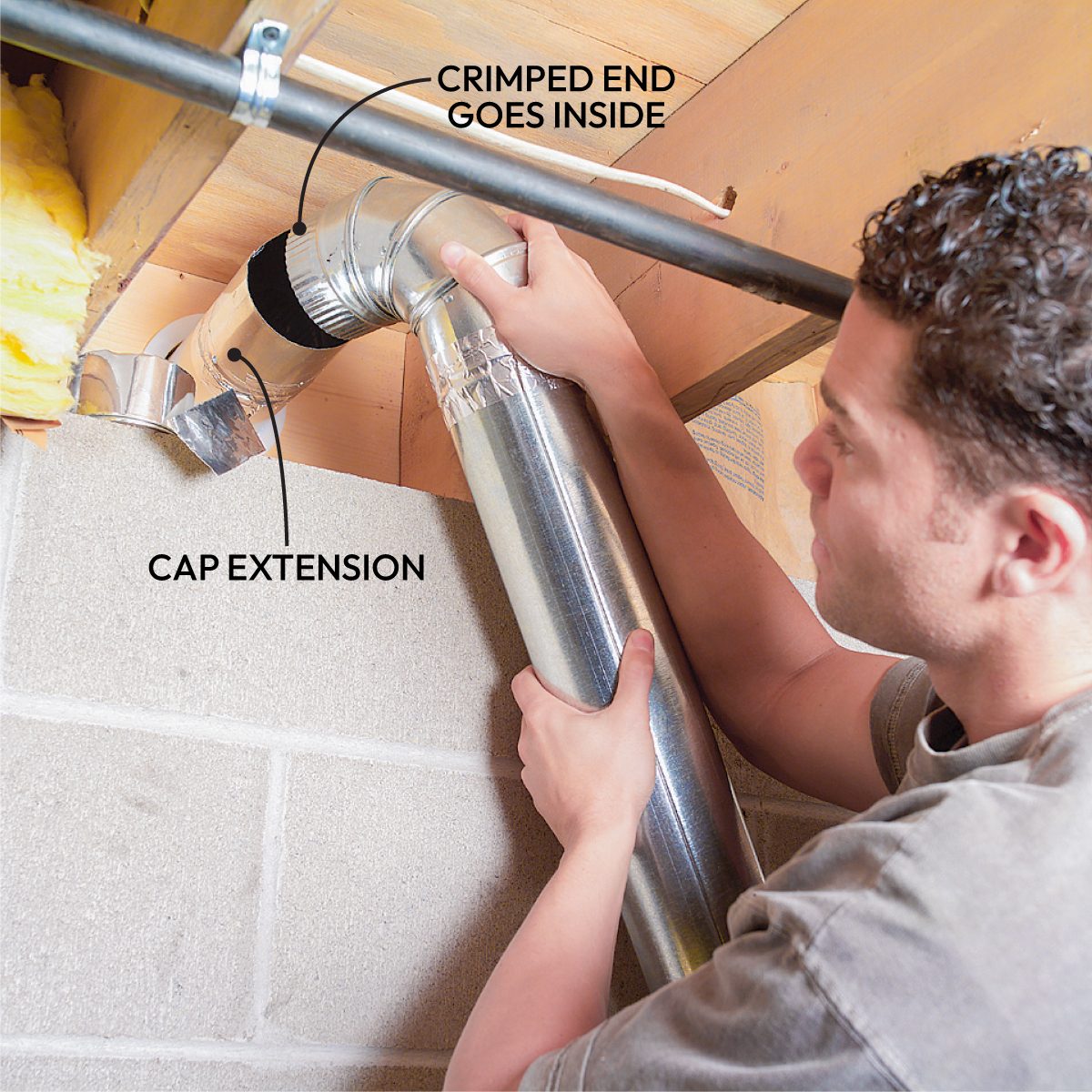 How To Hook Up And Install Dryer Vents Fh04dja 03165 007 Ai