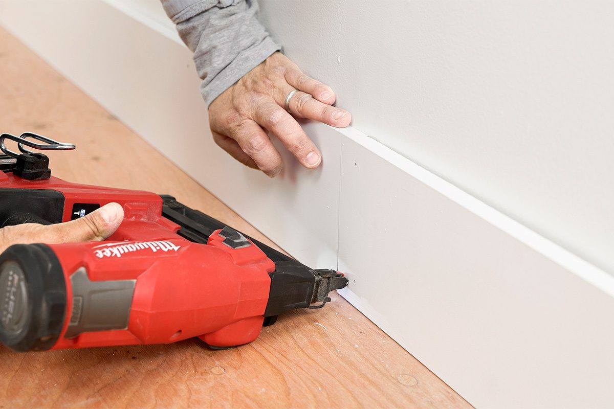 How To Install Baseboards Without Calling Your Dad Fhmvs25 Mf 05 27 Installbaseboards 8b