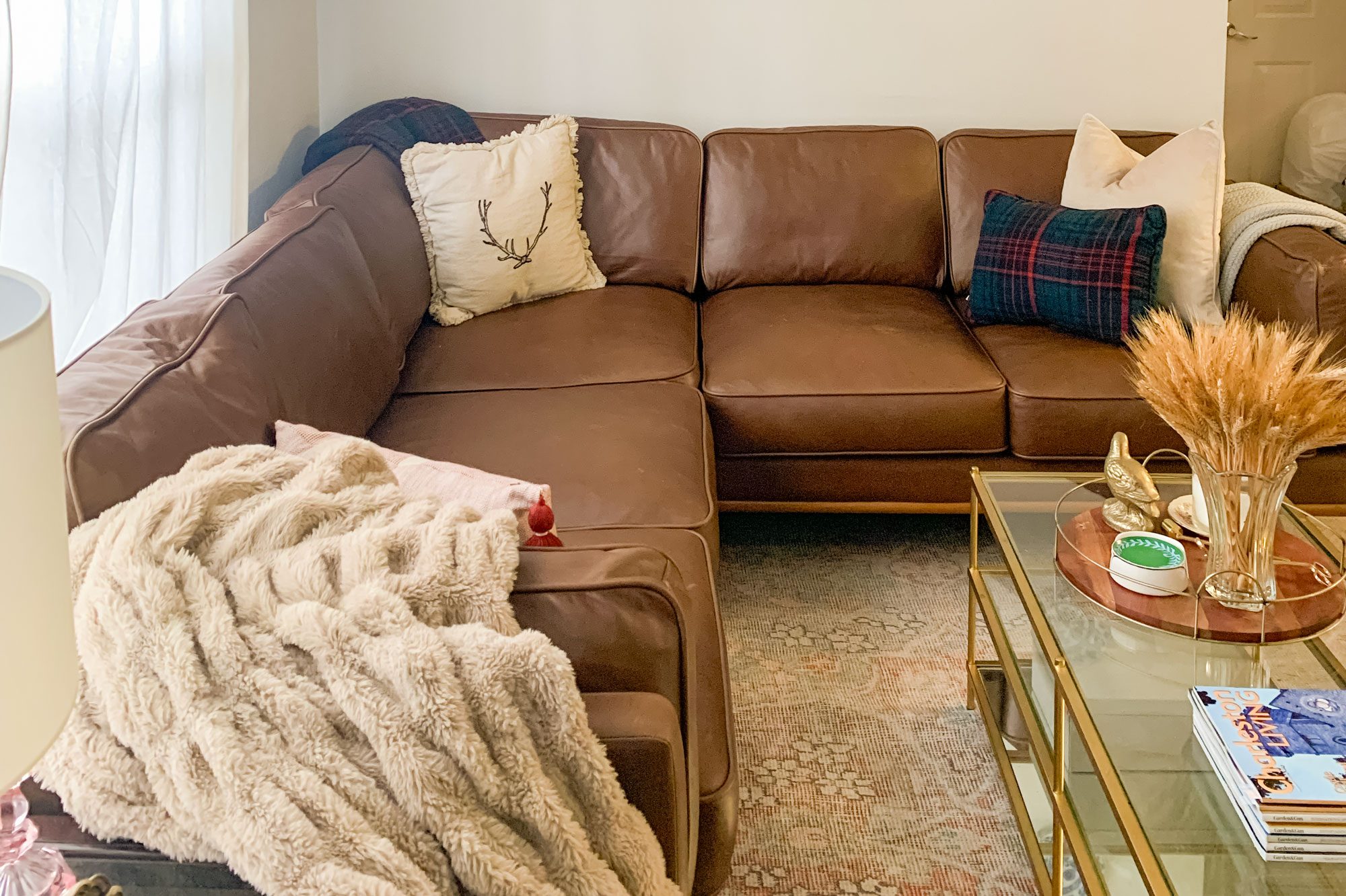 Article Timber Charme Chocolat Corner Sectional