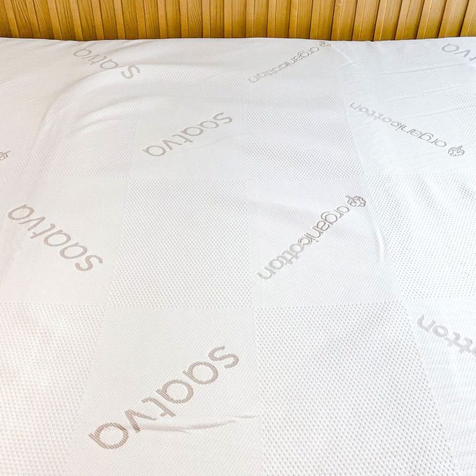 Saatva Graphite Memory Foam Mattress Topper