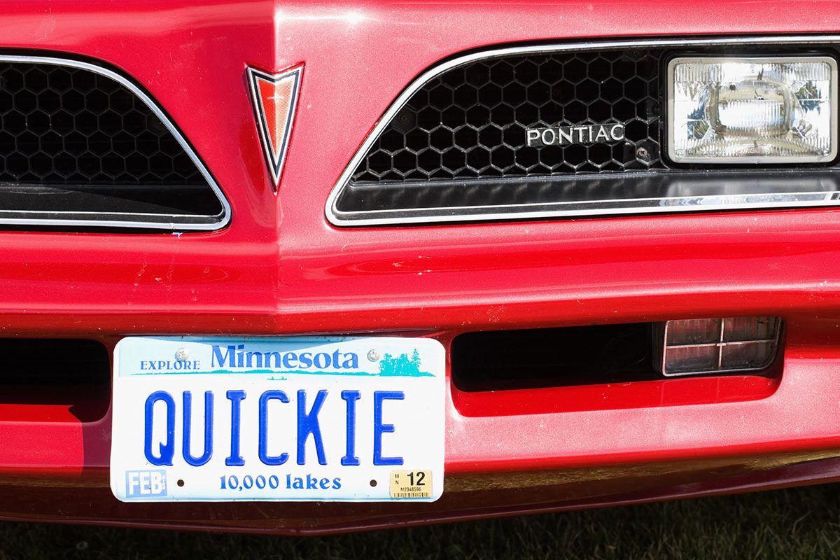 Here's What You Can't Put On Your License Plate