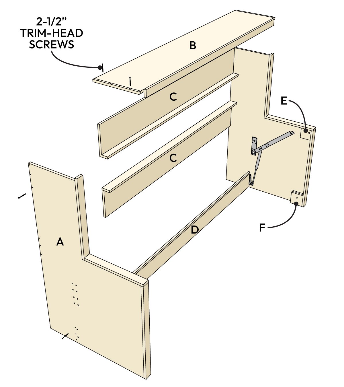 How To Build A Murphy Bed That Easily Transforms Into A Desk