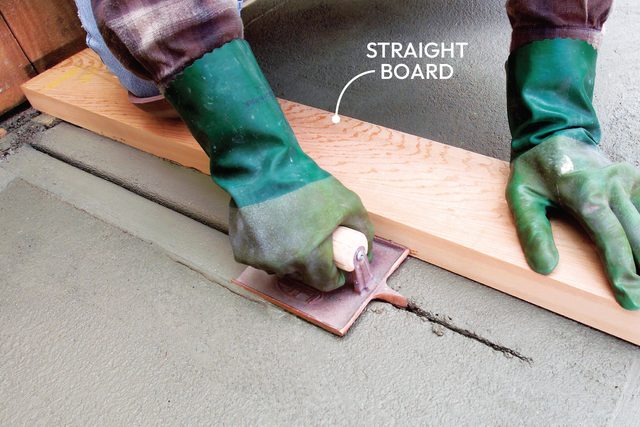 How To Finish Concrete