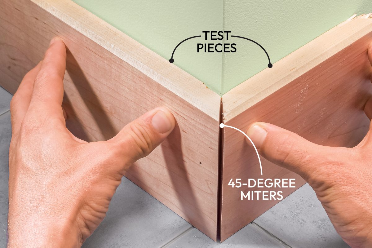How To Install Baseboard Molding, Even On Crooked Walls