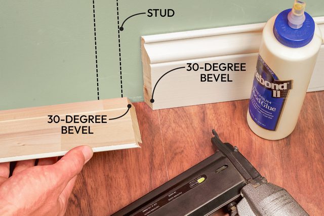 How To Install Baseboard Molding, Even On Crooked Walls