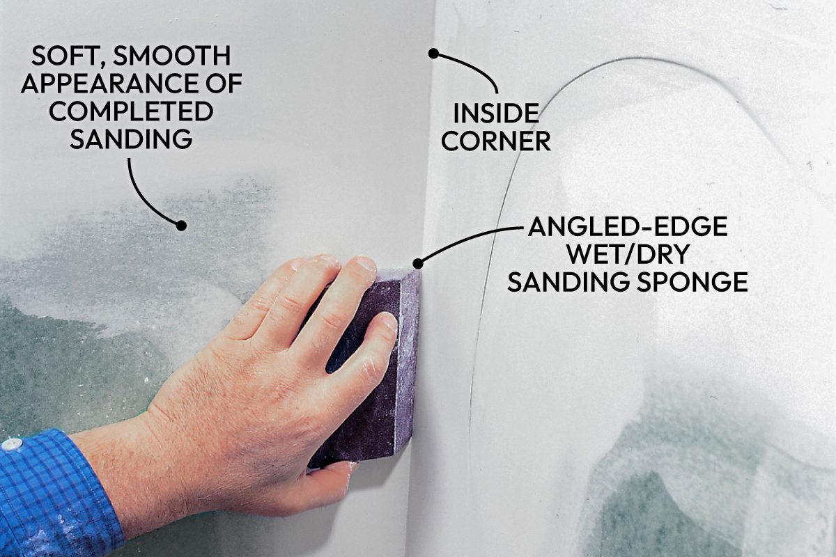How To Sand Drywall With Minimal Dust 
