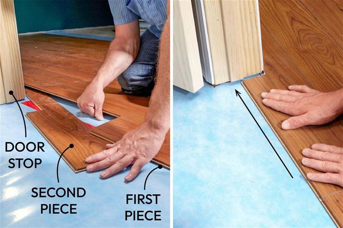 ending flooring at doorway