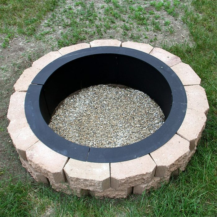 Sunnydaze Fire Pit Ring Via Walmart.com