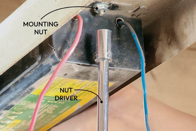 Unscrew the Old Ballast