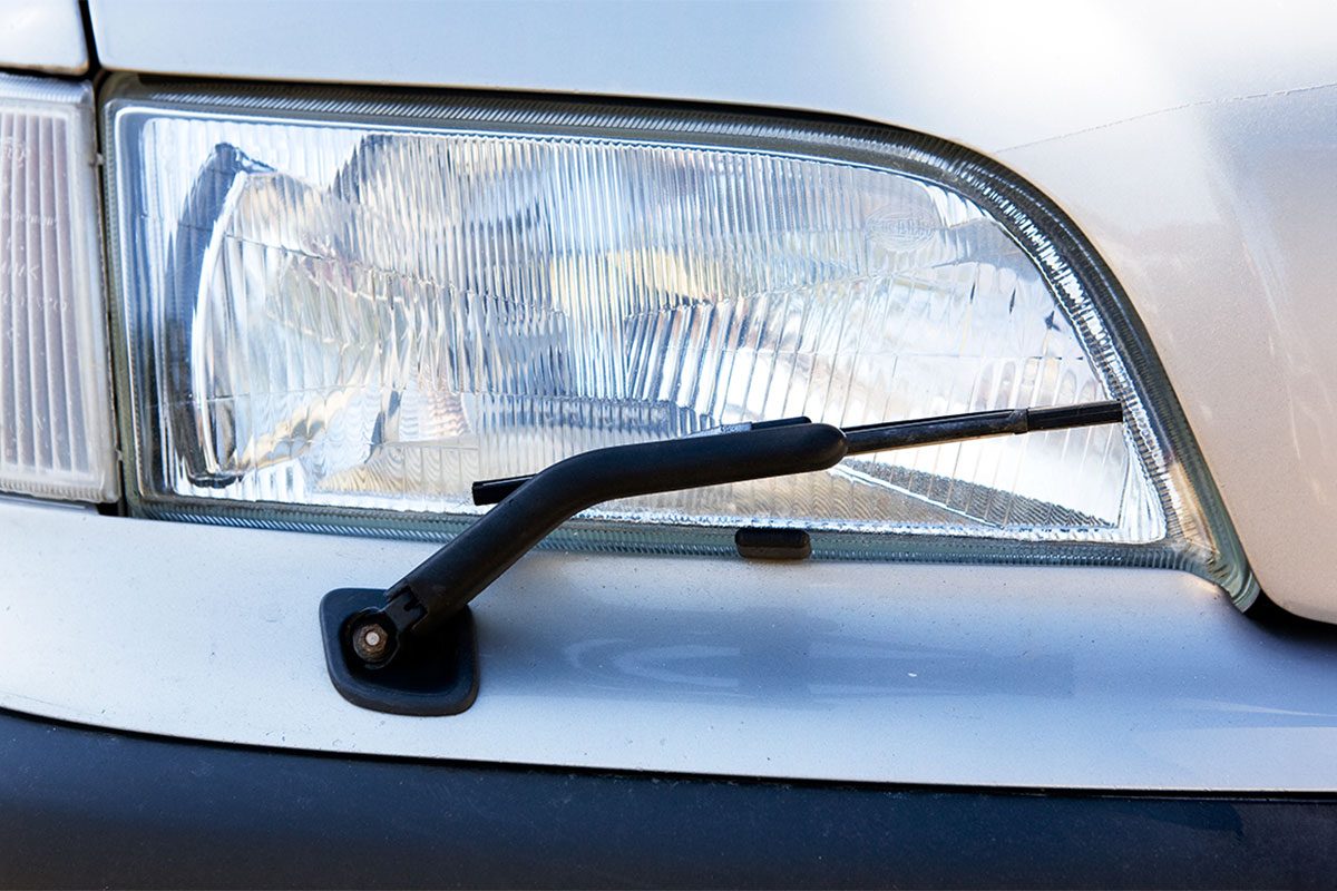 If You See Car Headlights With Wipers, Here’s What It Means