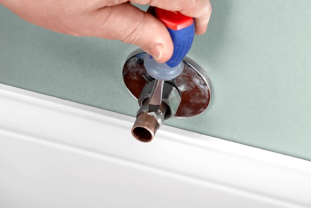 Twist and break the sleeve