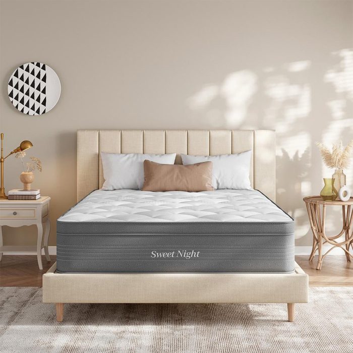 King Hybrid Memory Foam Mattress Via Homedepot.com