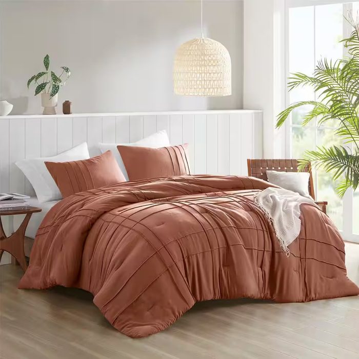 Pleated Comforter Set
