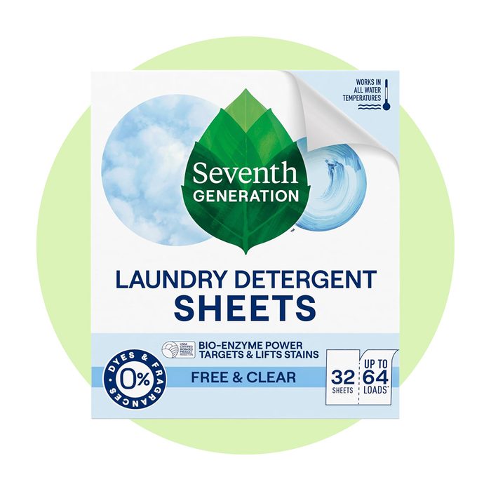 Seventh Generation Laundry Detergent Sheets Via Amazon.com