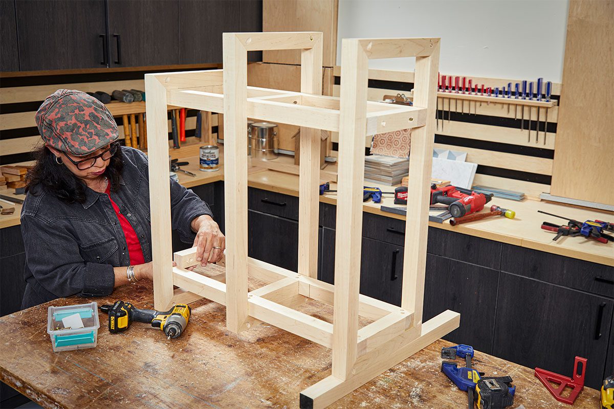 Turn Mess Into Success With This Home Gym Storage Caddie Fhm25 Home Gym Caddy Adding Supports Md P2 08 28 10b