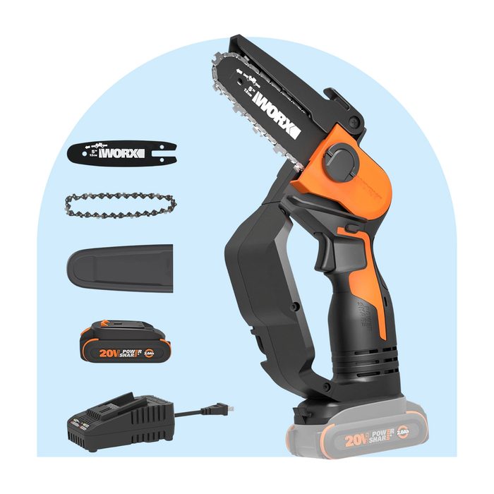 Worx 20v Mini Cordless Chainsaw Via Amazon.com A