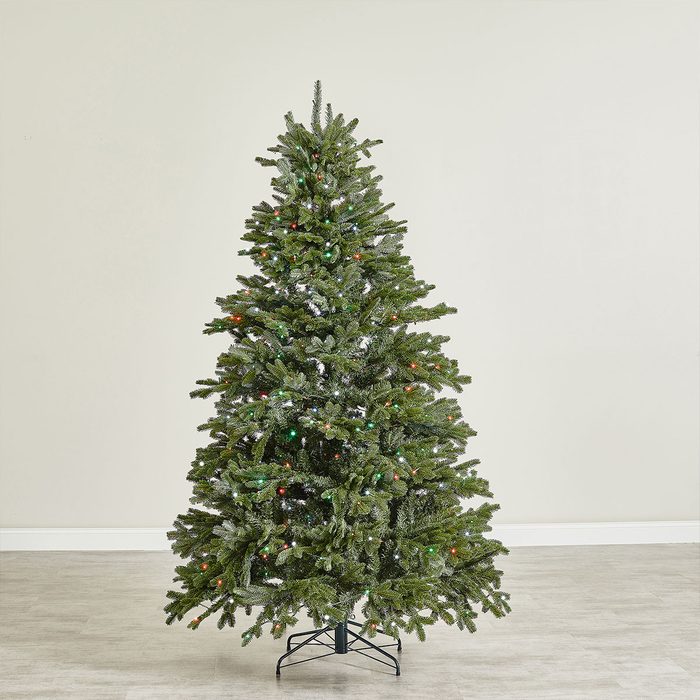 Best Artificial Christmas Trees Balsam Hill Fraser Fir With Twinkly Light Show